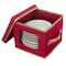 Simplify Holiday Salad Plate Dinnerware Storage Box with 12 Felt Dividers 9051 - alternate 7